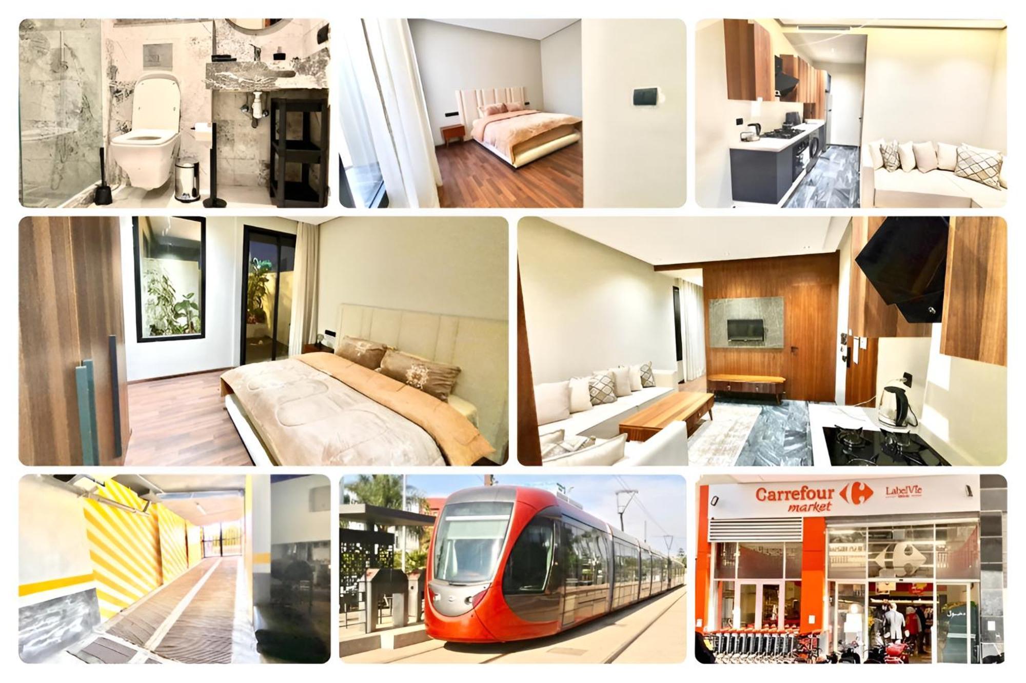 Apartment New Modern 1 Bedroom 1min Fr Tramway *