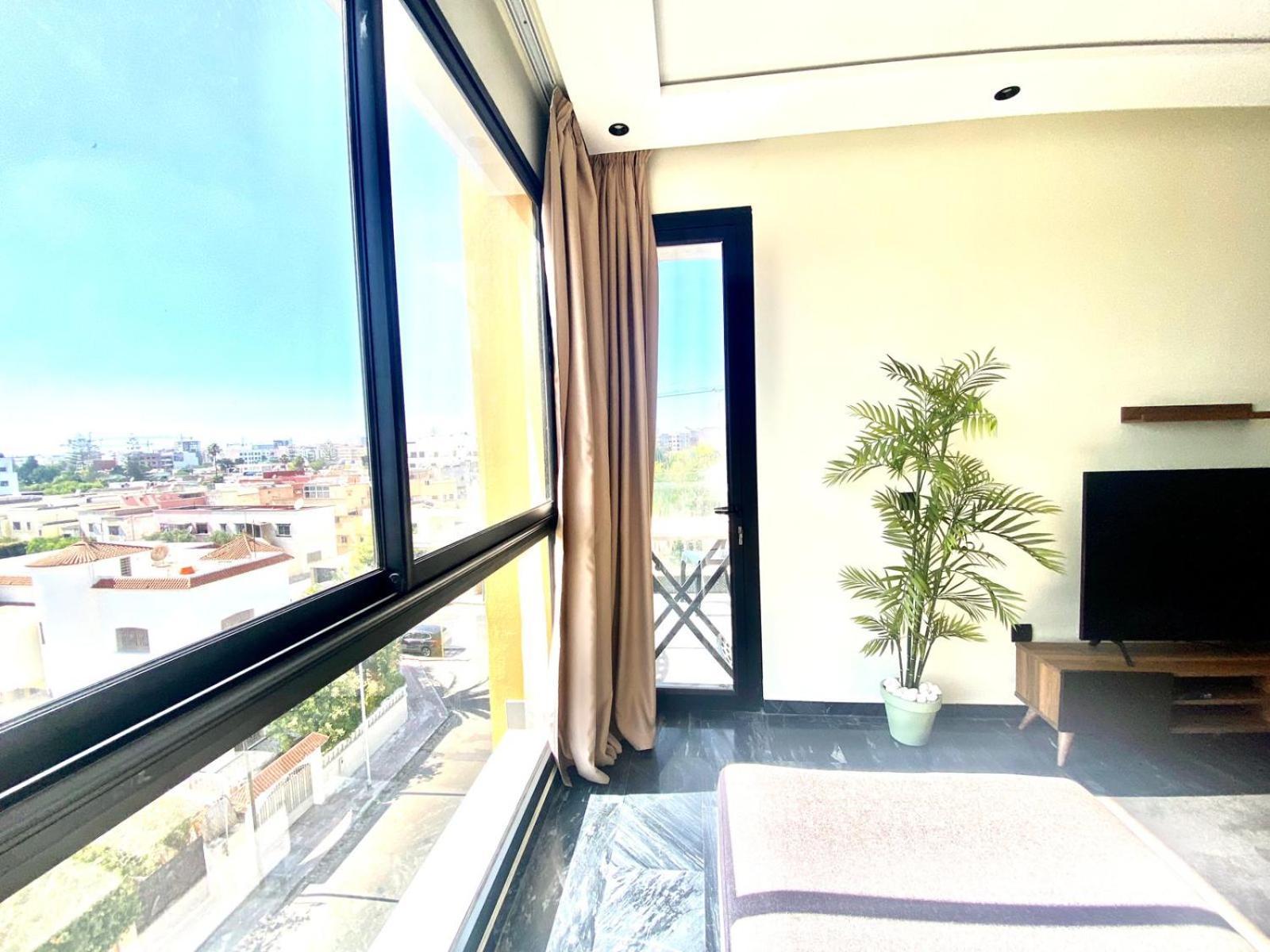 New Modern 1 Bedroom 1min Fr Tramway Casablanca